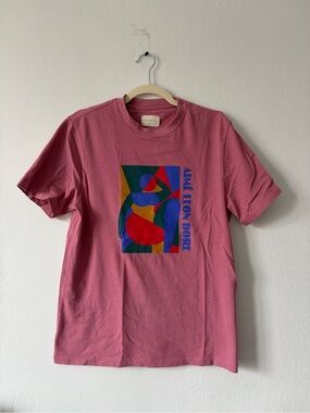 Aime Leon Dore Pink Crewneck Tee